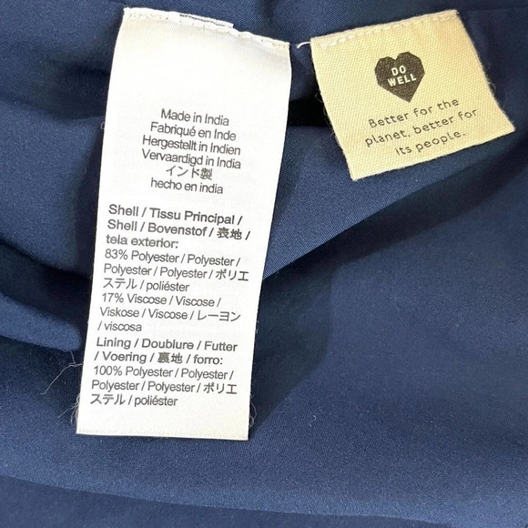 Madewell Lucie Puff-Sleeve Smocked Mini Dress in Rockfern Plaid Sz S - Picture 9 of 10